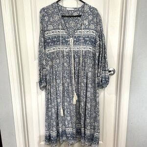 Boho midi dress